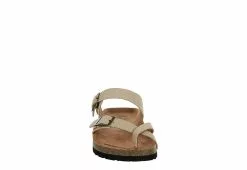White Mountain Womens Gracie Footbed Sandal - Tan -Shoes Shop US 01 203417 02