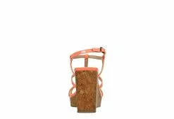 Michael By Michael Shannon Womens Natalia Wedge Sandal - Coral -Shoes Shop US 01 203419 04