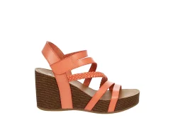 Xappeal Womens Maggy Wedge Sandal - Coral -Shoes Shop US 01 203424 01