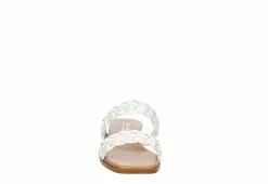 Michael By Michael Shannon Womens Patrice Wedge Sandal - White -Shoes Shop US 01 203429 02