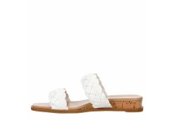Michael By Michael Shannon Womens Patrice Wedge Sandal - White -Shoes Shop US 01 203429 03