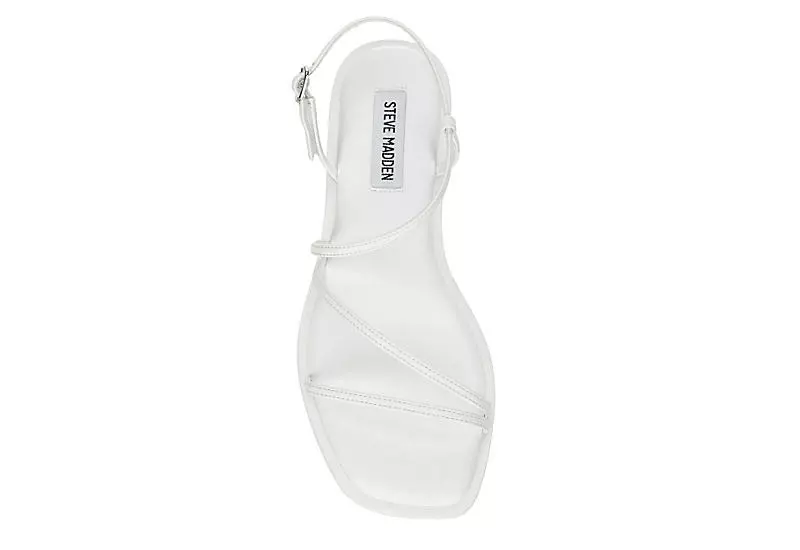 Steve Madden Womens Craving Sandal - White 8 Steve Madden Womens Craving Sandal - White - Image 6