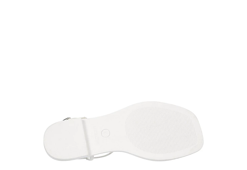 Steve Madden Womens Craving Sandal - White 9 Steve Madden Womens Craving Sandal - White - Image 7