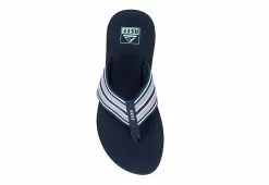 Reef Womens Spring Woven Flip Flop Sandal - Navy -Shoes Shop US 01 203441 05