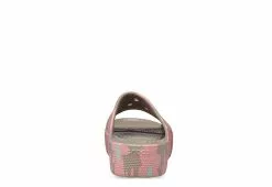 Crocs Womens Classic Platform Retro Resort Slide Sandal - Taupe -Shoes Shop US 01 203446 02