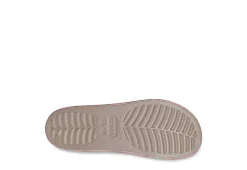 Crocs Womens Classic Platform Retro Resort Slide Sandal - Taupe -Shoes Shop US 01 203446 04