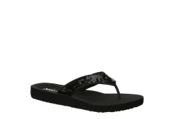 Xappeal Womens Samantha Flip Flop Sandal - Black