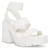 Madden Girl Womens Templee Platform Sandal - White -Shoes Shop US 01 203464 00