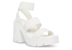 Madden Girl Womens Templee Platform Sandal - White