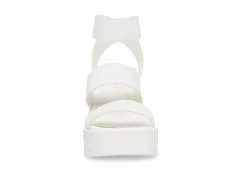 Madden Girl Womens Templee Platform Sandal - White -Shoes Shop US 01 203464 02