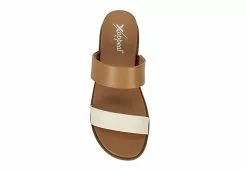 Xappeal Womens Edith Slide Sandal - Tan -Shoes Shop US 01 203465 05