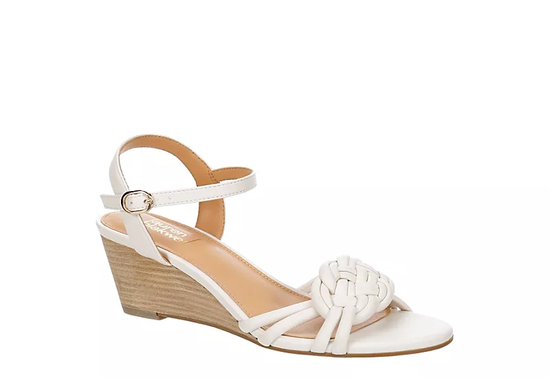 Lauren Blakwell Womens Etta Sandal - Ivory 2 Lauren Blakwell Womens Etta Sandal - Ivory