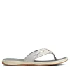 Sperry Womens Parotfish Flip Flop Sandal - Grey -Shoes Shop US 01 203531 00