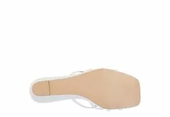 Journee Collection Womens Blayke Wedge Slip On Sandal - White -Shoes Shop US 01 203653 06