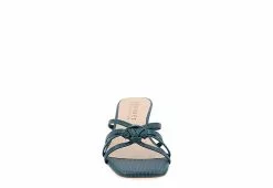 Journee Collection Womens Blayke Wedge Slip On Sandal - Blue 11 Journee Collection Womens Blayke Wedge Slip On Sandal - Blue -Shoes Shop US 01 203692 02