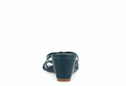 Journee Collection Womens Blayke Wedge Slip On Sandal - Blue 13 Journee Collection Womens Blayke Wedge Slip On Sandal - Blue -Shoes Shop US 01 203692 04