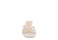 Journee Collection Womens Blayke Wedge Slip On Sandal - Beige -Shoes Shop US 01 203696 02