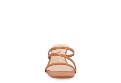 Journee Collection Womens Takarah Low Wedge Sandal - Brown -Shoes Shop US 01 203885 02