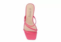 Journee Collection Womens Takarah Wedge Slip On Sandal - Pink -Shoes Shop US 01 203887 05