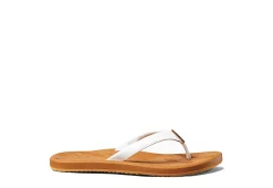Reef Womens Zen Love Ii Flip Flop Sandal - White -Shoes Shop US 01 203906 01