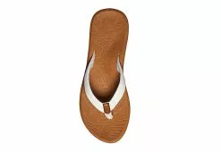 Reef Womens Zen Love Ii Flip Flop Sandal - White -Shoes Shop US 01 203906 03