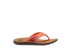 Reef Womens Santa Ana Flip Flop Sandal - Coral 10 Reef Womens Santa Ana Flip Flop Sandal - Coral -Shoes Shop US 01 203908 01