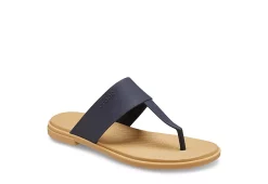 Crocs Womens Tulum Flip Flop Sandal - Navy