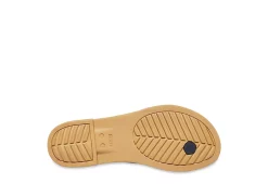Crocs Womens Tulum Flip Flop Sandal - Navy -Shoes Shop US 01 203913 05