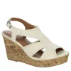Jellypop Womens Lisbon Wedge Sandal - Natural -Shoes Shop US 01 203922 00
