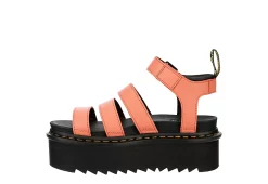 Dr. Martens Dr.martens Womens Blaire Quad Pisa Sandal - Coral -Shoes Shop US 01 204064 03