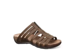 Bearpaw Womens Sabrina Slide Sandal - Brown