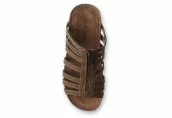 Bearpaw Womens Sabrina Slide Sandal - Brown -Shoes Shop US 01 204073 05