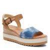 Toms Womens Diana Wedge Sandal - Denim 2 Toms Womens Diana Wedge Sandal - Denim -Shoes Shop US 01 204095 00