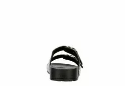 Madden Girl Womens Teddy Footbed Slide Sandal - Black -Shoes Shop US 01 250030 04