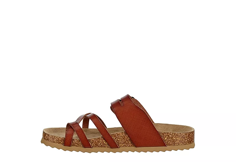 Bjorndal Womens Sami Footbed Sandal - Cognac 6 Bjorndal Womens Sami Footbed Sandal - Cognac - Image 4