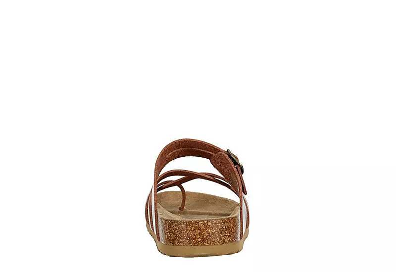 Bjorndal Womens Sami Footbed Sandal - Cognac 7 Bjorndal Womens Sami Footbed Sandal - Cognac - Image 5