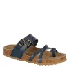 Bjorndal Womens Sami Footbed Sandal - Navy