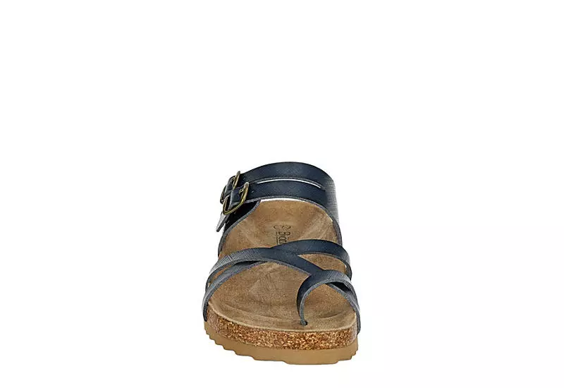 Bjorndal Womens Sami Footbed Sandal - Navy 4 Bjorndal Womens Sami Footbed Sandal - Navy - Image 3