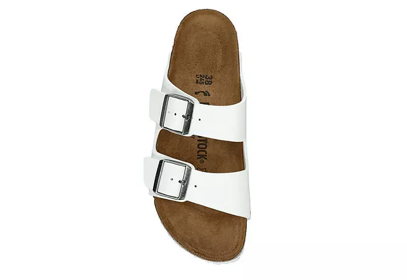 Birkenstock Womens Arizona Footbed Sandal - White 8 Birkenstock Womens Arizona Footbed Sandal - White - Image 6