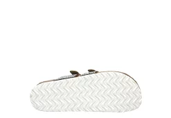 Madden Girl Womens Brycee Footbed Sandal - Med Metallic -Shoes Shop US 01 250117 06