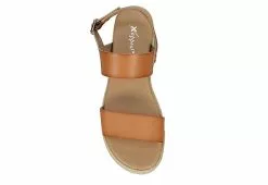 Xappeal Womens Amelia Wedge Sandal - Brown -Shoes Shop US 01 261161 05