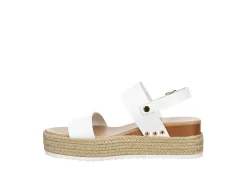 Xappeal Womens Amelia Wedge Sandal - White -Shoes Shop US 01 261162 03