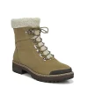 Franco Sarto Womens Rosella Combat Boot - Tan -Shoes Shop US 01 300158 00