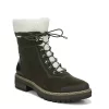 Franco Sarto Womens Rosella Combat Boot - Green
