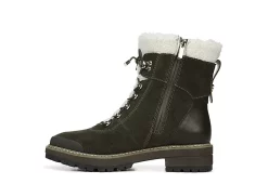 Franco Sarto Womens Rosella Combat Boot - Green -Shoes Shop US 01 300160 03