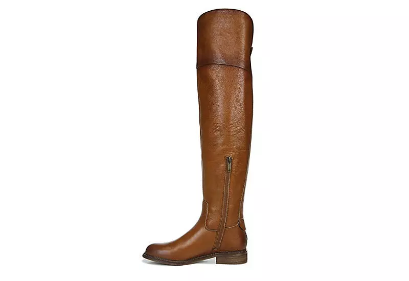 Franco Sarto Womens Haleen Over The Knee Boot - Brown 6 Franco Sarto Womens Haleen Over The Knee Boot - Brown - Image 4