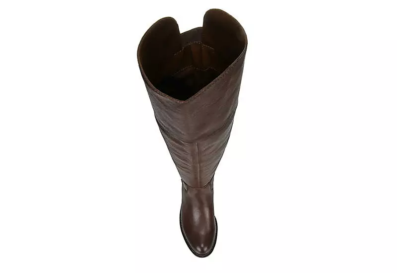 Franco Sarto Womens Haleen Over The Knee Boot - Brown 8 Franco Sarto Womens Haleen Over The Knee Boot - Brown - Image 6