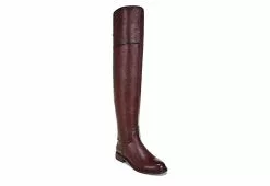 Franco Sarto Womens Haleen Over The Knee Boot - Burgundy