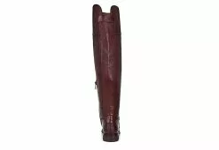 Franco Sarto Womens Haleen Over The Knee Boot - Burgundy -Shoes Shop US 01 300473 04