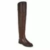 Franco Sarto Womens Haleen Wide Calf Over The Knee Boot - Brown